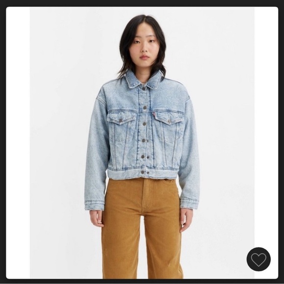 Levi’s Padded Trucker Denim Jacket Size XL - Picture 13 of 14